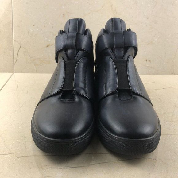 J75 By Jump New York Mens Scully Blue Leather High Top Sneaker Shoes Size 9.5 - Picture 3 of 11